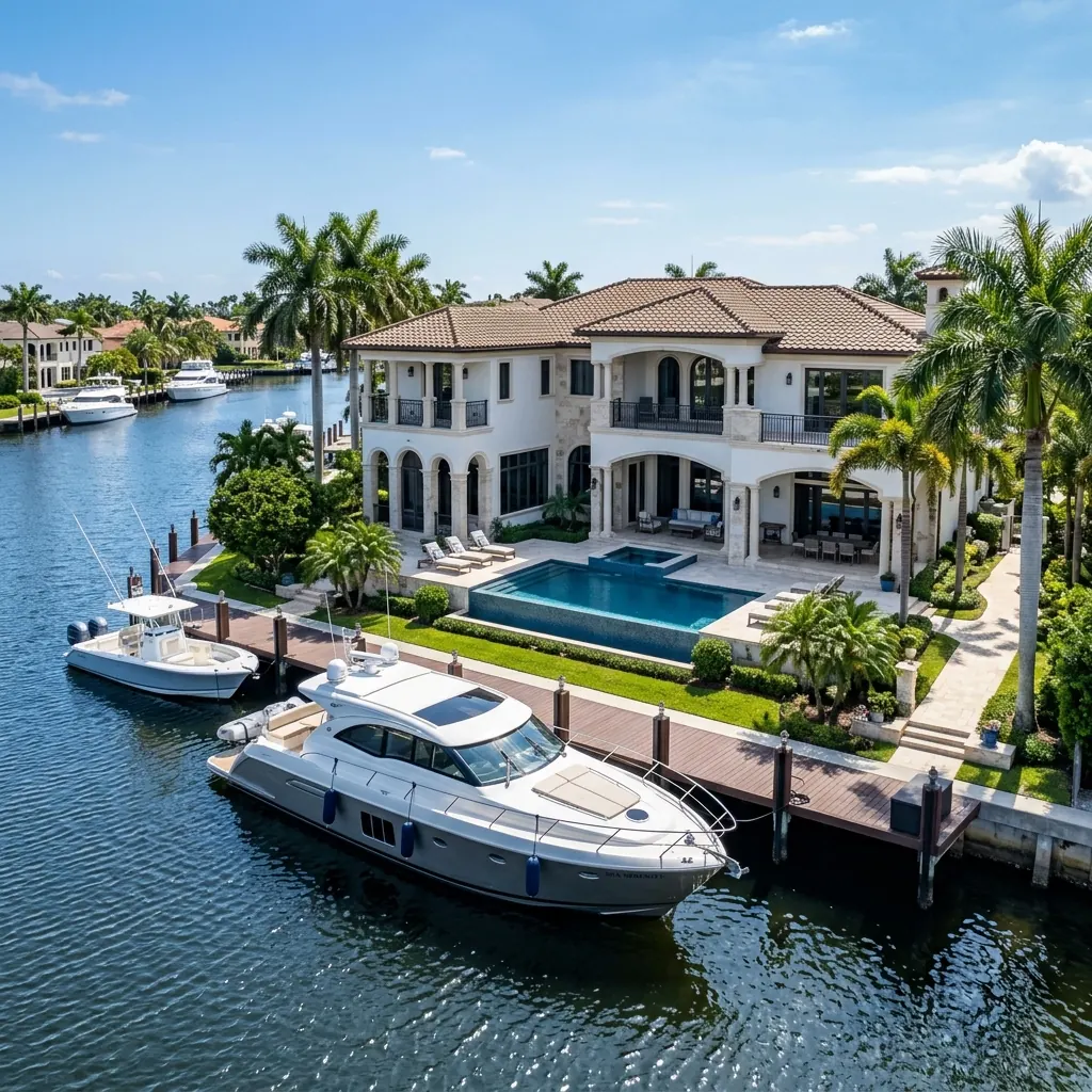 Royal Palm Yacht and Country Club luxury estate