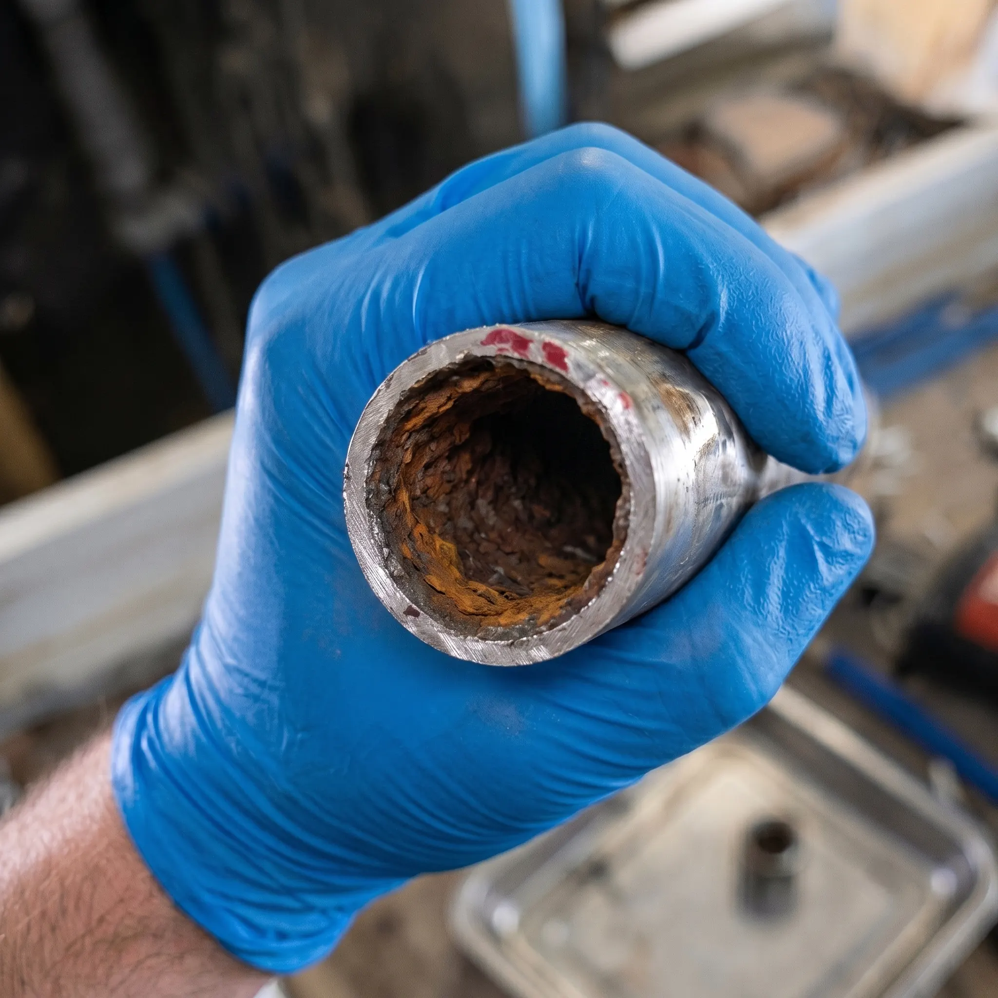 Copper and PEX-A plumbing installation