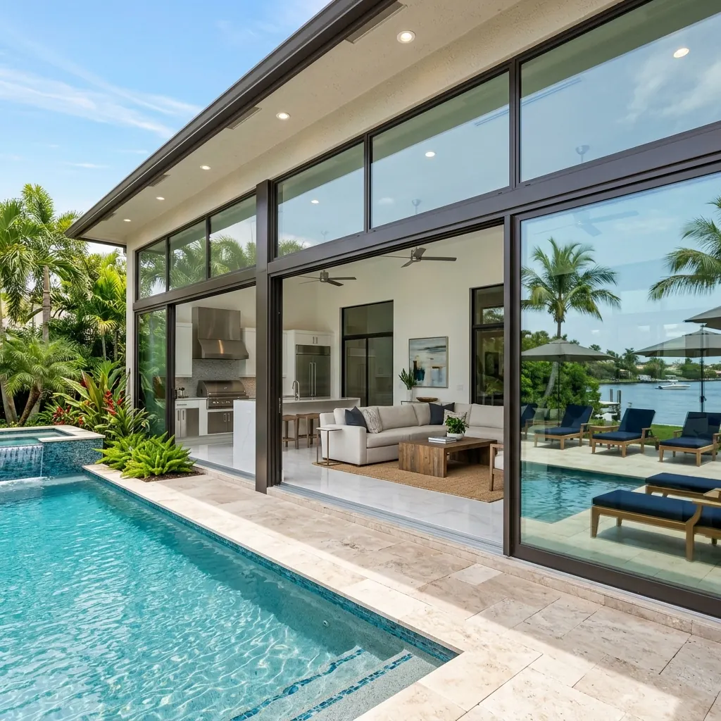 Lanai enclosure exterior